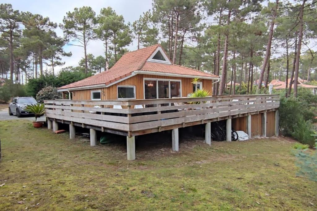Chalet Du Bonheur - La Jenny Naturist Area Le Porge Kültér fotó