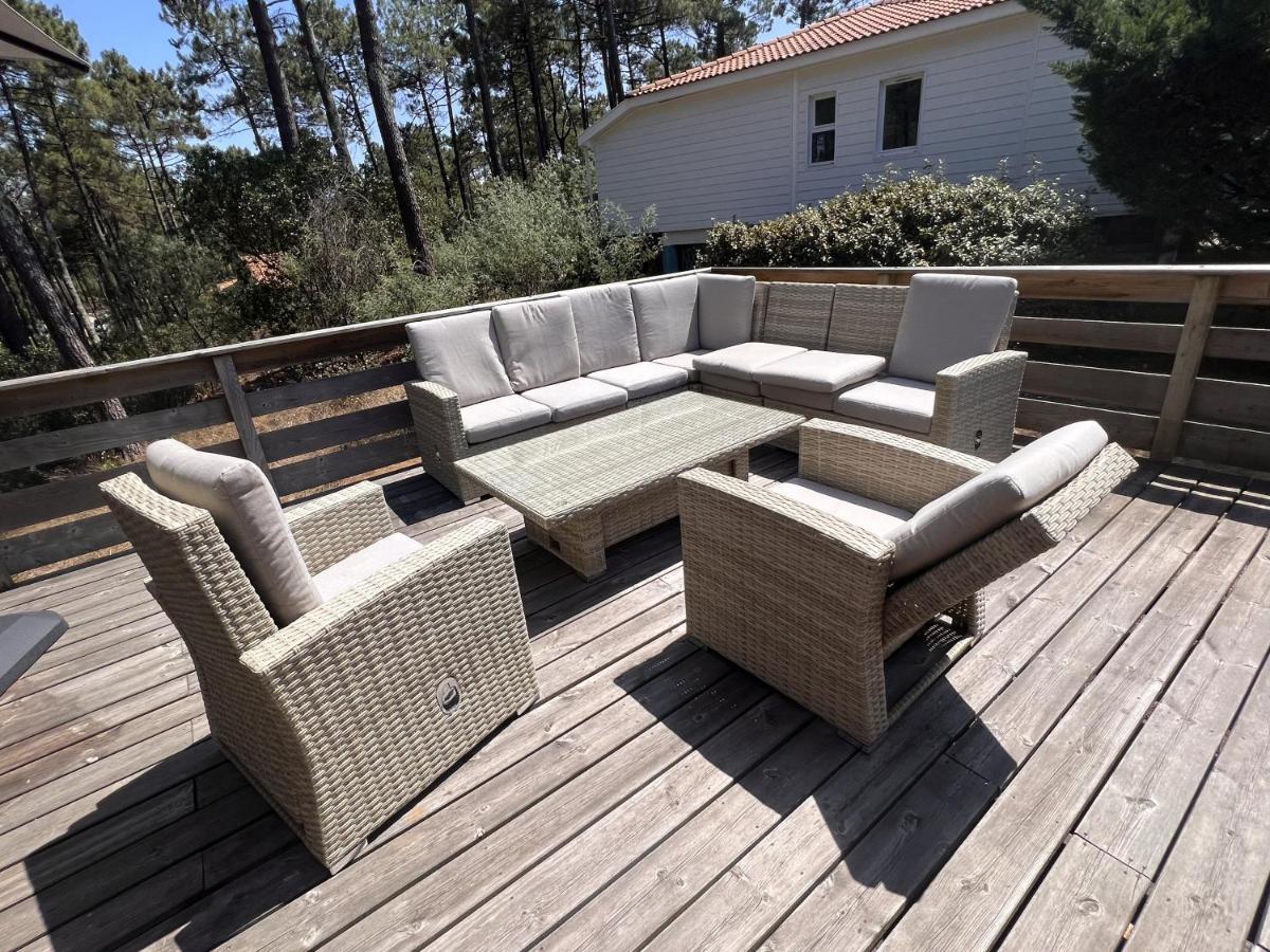 Chalet Du Bonheur - La Jenny Naturist Area Le Porge Kültér fotó